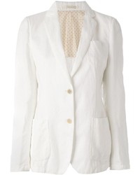 Женский белый пиджак от Massimo Alba