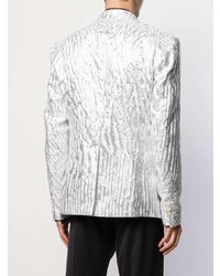 Мужской белый пиджак от Philipp Plein