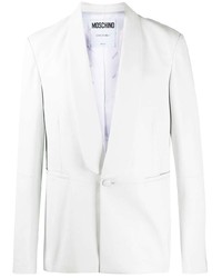 Мужской белый пиджак от Moschino