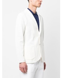 Мужской белый пиджак от Lardini
