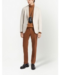 Мужской белый пиджак от Zegna