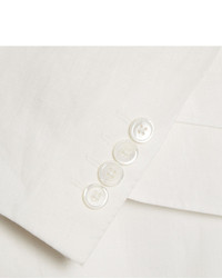 Мужской белый пиджак от Richard James