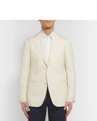 Мужской белый пиджак от Saman Amel