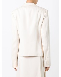 Женский белый пиджак от Krizia Vintage