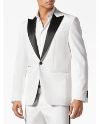 Мужской белый пиджак от Philipp Plein
