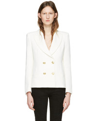 Женский белый пиджак от PIERRE BALMAIN