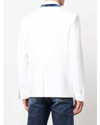 Мужской белый пиджак от DSQUARED2