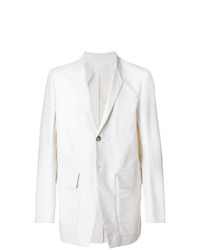Мужской белый пиджак от Rick Owens