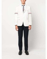 Мужской белый пиджак от Thom Browne