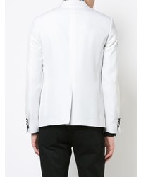 Мужской белый пиджак от Amiri