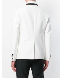 Мужской белый пиджак от DSQUARED2