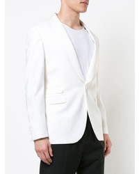 Мужской белый пиджак от Neil Barrett