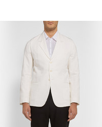 Мужской белый пиджак от Ann Demeulemeester