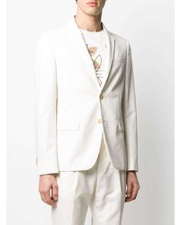 Мужской белый пиджак от Fendi