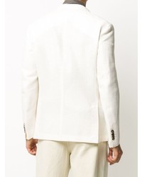 Мужской белый пиджак от Dell'oglio