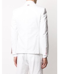 Мужской белый пиджак от Thom Browne