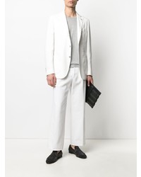 Мужской белый пиджак от Lardini