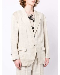 Мужской белый пиджак от Ziggy Chen