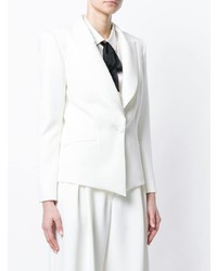 Женский белый пиджак от Styland