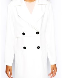Женский белый плащ от Asos