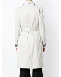 Женский белый плащ от Andrea Marques