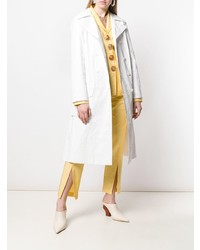 Женский белый плащ от Sies Marjan