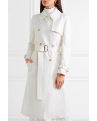 Женский белый плащ от Max Mara