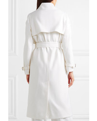 Женский белый плащ от Max Mara