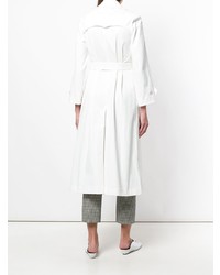 Женский белый плащ от Simone Rocha