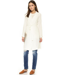 Женский белый плащ от J.o.a.