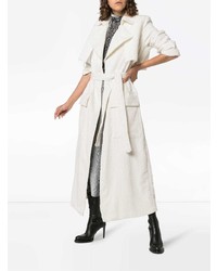 Женский белый плащ от Michael Lo Sordo