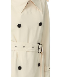 Женский белый плащ от Acne Studios