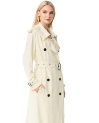 Женский белый плащ от Acne Studios