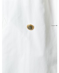 Женский белый плащ от Versace Vintage