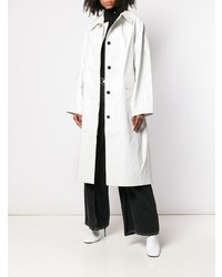 Женский белый плащ от Kassl