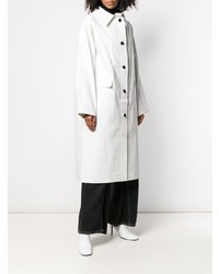 Женский белый плащ от Kassl