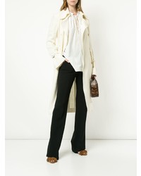 Женский белый плащ от Kitx