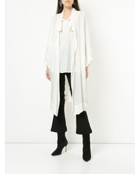 Женский белый плащ от Taylor