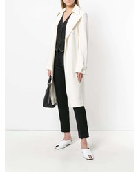 Женский белый плащ от Theory