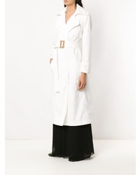 Женский белый плащ от Mara Mac