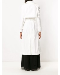 Женский белый плащ от Mara Mac