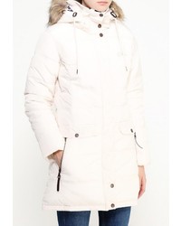 Женский белый пуховик от FIVE seasons