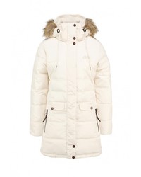 Женский белый пуховик от FIVE seasons