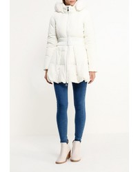 Женский белый пуховик от MARCIANO GUESS