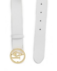 Женский белый ремень от Armani Jeans