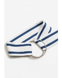 Женский белый ремень от Mango