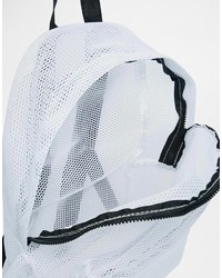 Женский белый рюкзак из плотной ткани от Asos