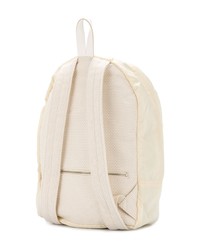 Женский белый рюкзак из плотной ткани от Cabas