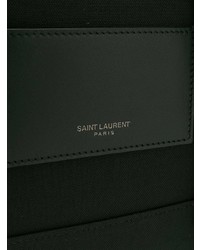 Мужской белый рюкзак с принтом от Saint Laurent