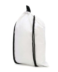 Мужской белый рюкзак с принтом от Gosha Rubchinskiy